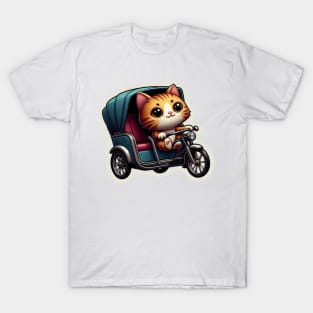 kittie in a tuk tuk T-Shirt